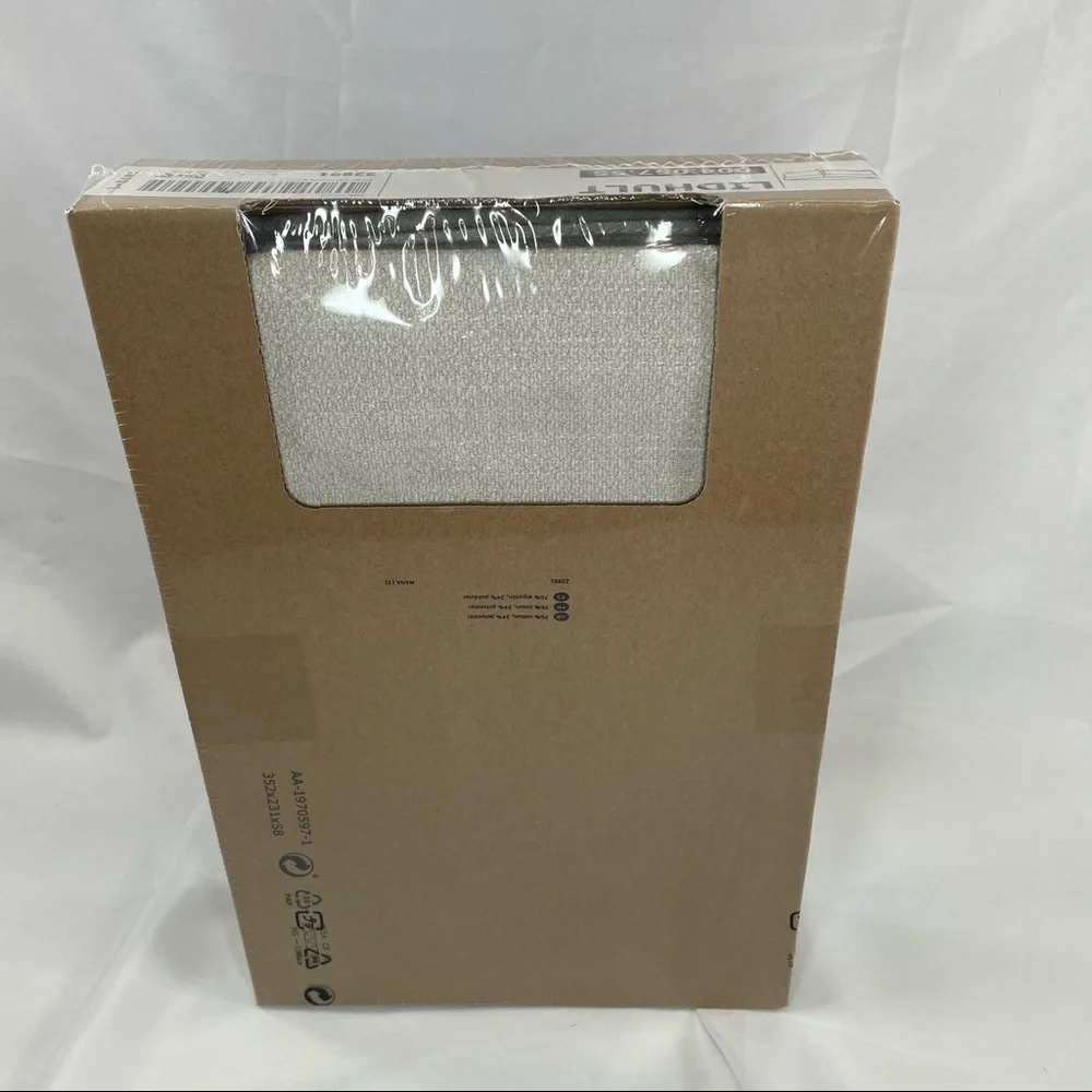 IKEA LIDHULT Gassebol Light Beige Open End Section w/Storage Cover 004.057.55